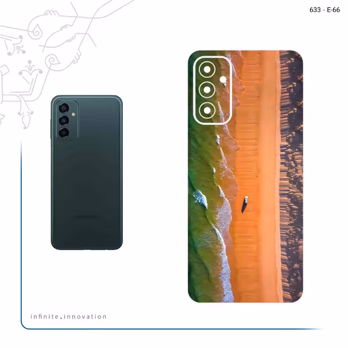 برچسب پوششی ماهوت مدل Beach and Green Sea مناسب برای گوشی موبایل سامسونگ Galaxy M23