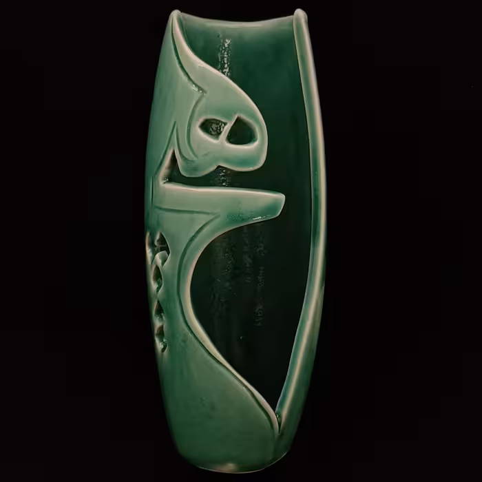 گلدان سرامیکی هیوا طرح هیچ کد 11049372