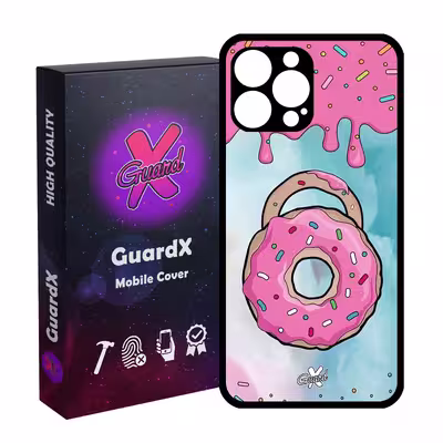 کاور گارد ایکس طرح Donut مدل Glass10069 مناسب برای گوشی موبایل اپل iPhone 13 Pro Max