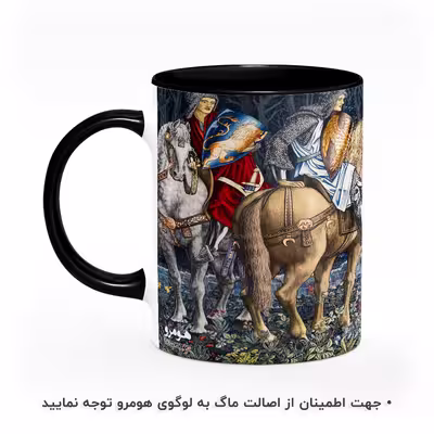 ماگ هومرو طرح نقاشی فرشته مدل MG7955