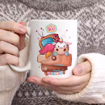 ماگ حس آمیزی طرح Magic Unicorn مدل برزو