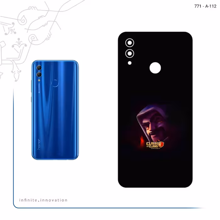 برچسب پوششی ماهوت مدل Clash of Clans Game Series مناسب برای گوشی موبایل آنر 10 Lite