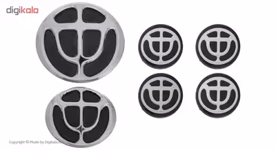 مجموعه 6 عددی آرم خودرو طرح برلیانس 320