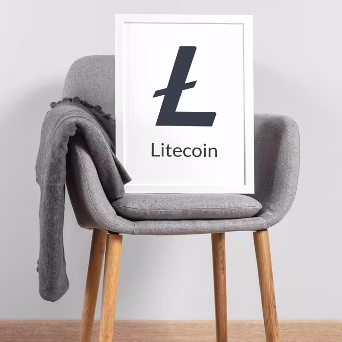 تابلو طرح لایت کوین کد WLCB1