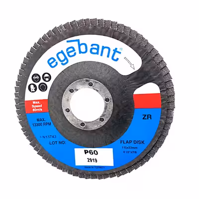 مجموعه 10 عددی سنباده فلاپ دیسک اگبانت کد ZR-P60