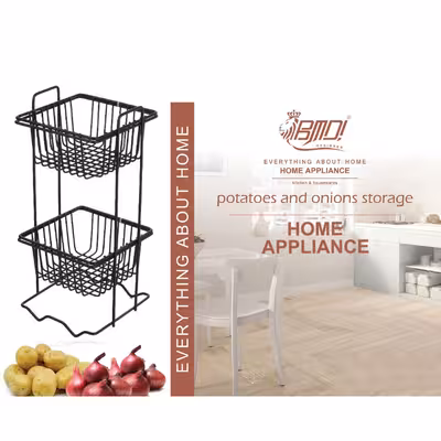 سبد سیب زمینی و پیاز بی ام دی ! مدل  Js کد Blk2