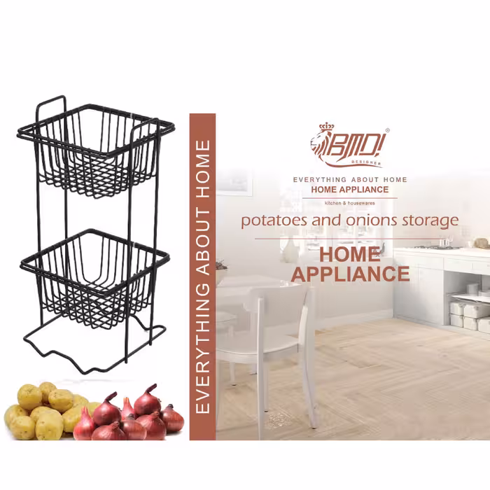 سبد سیب زمینی و پیاز بی ام دی ! مدل  Js کد Blk2