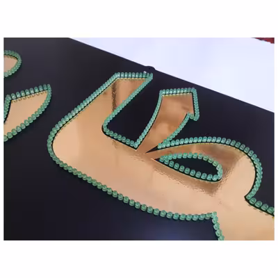 تابلو ال ای دی میشانه مدل عطاری کد 700 به همراه فلاشر و کنترل