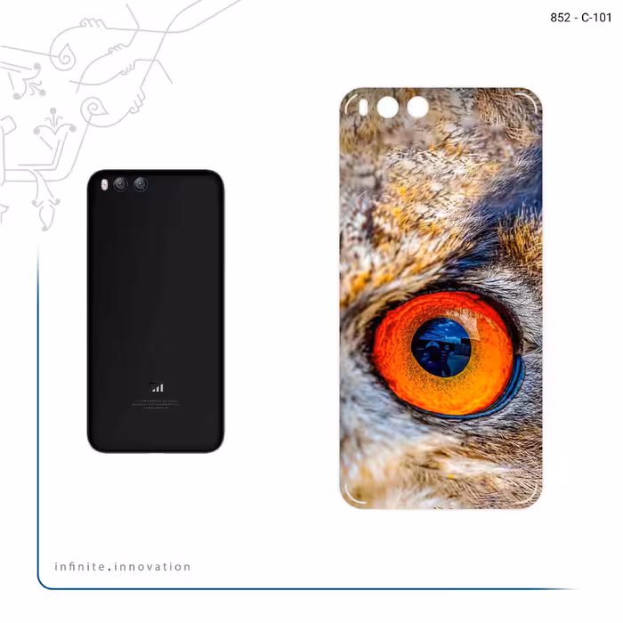 برچسب پوششی ماهوت مدل Owl eyes مناسب برای گوشی موبایل شیائومی Mi 6