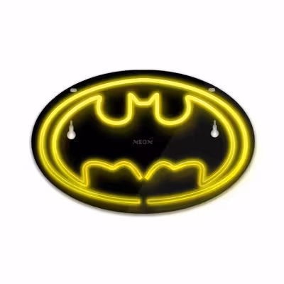 چراغ دیواری نئون دیزاین طرح Batman-BL_YL