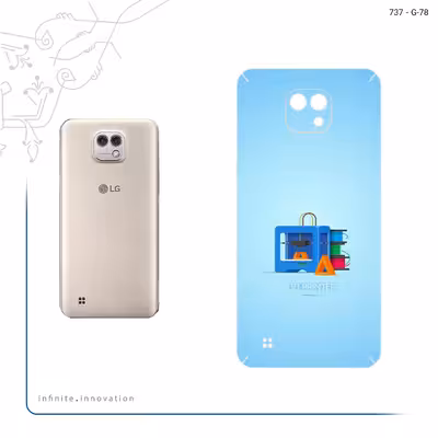 برچسب پوششی ماهوت مدل 3D Printer مناسب برای گوشی موبایل ال جی X Cam