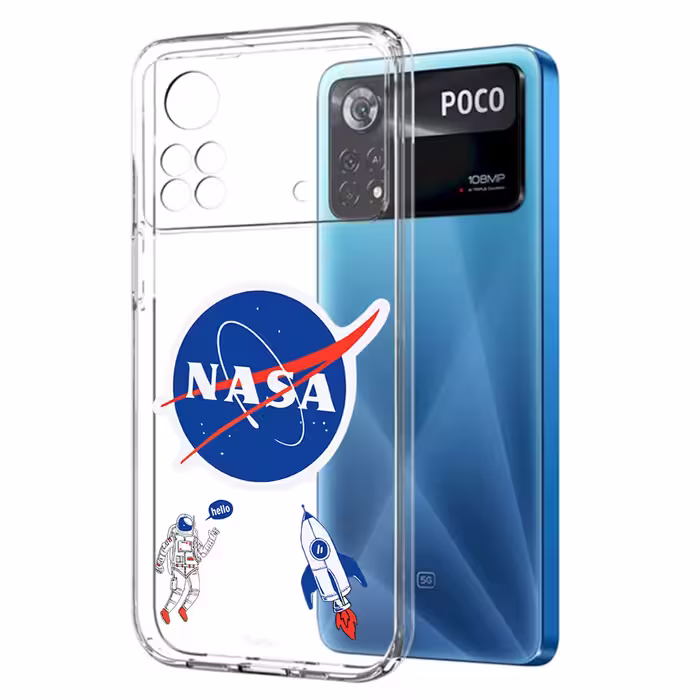 کاور طرح NASA مناسب برای گوشی موبایل شیائومی Poco X4 Pro