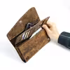 کیف پول چرمی طرح پلنگی کد 01
