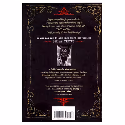 کتاب Crooked Kingdom اثر Leigh Bardugo انتشارات الوندپویان