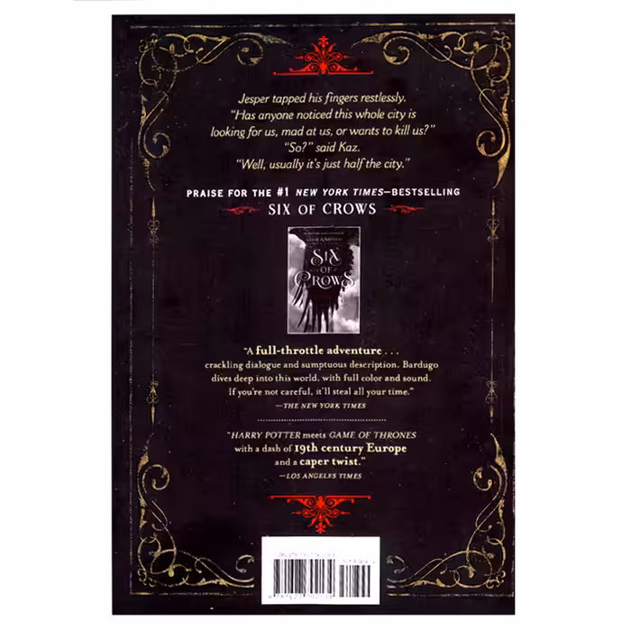 کتاب Crooked Kingdom اثر Leigh Bardugo انتشارات الوندپویان