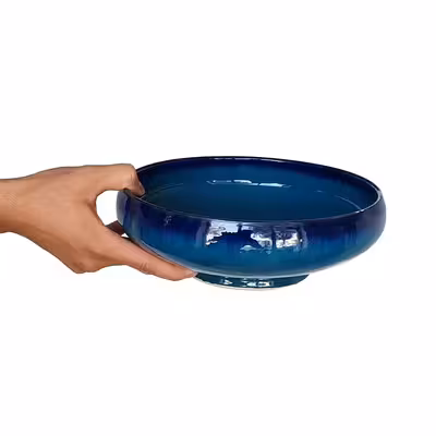 کاسه سفالی مدل  سالاد خوری کد 777