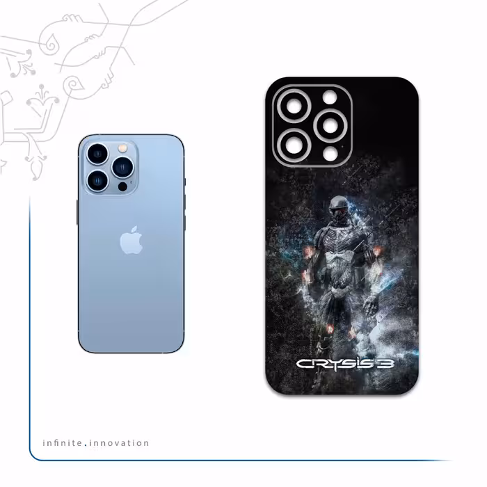 برچسب پوششی ماهوت مدل Crysis مناسب برای گوشی موبایل اپل iPhone 13 Pro Max
