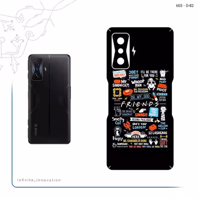 برچسب پوششی ماهوت مدل Friends 2 مناسب برای گوشی موبایل شیائومی Poco F4 GT 5G