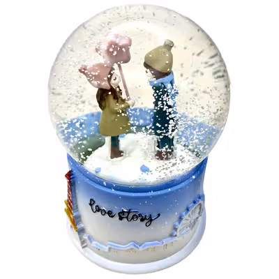 گوی موزیکال مدل پمپی Love Story کد PB2047