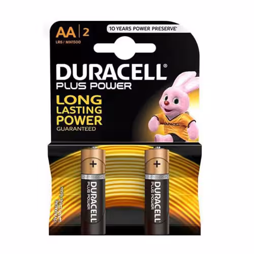 باتری قلمی دوراسل 2 عددی مدل پلاس پاور