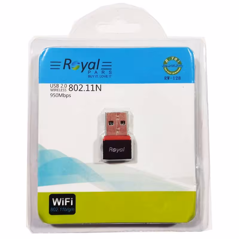 کارت شبکه بدون آنتن ROYAL RW128