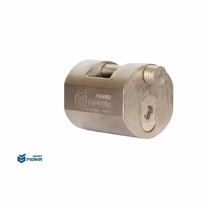 قفل استوانه ای منیرصنعت M85 - یراقینو فروش یراق آلات کابینت و درب
