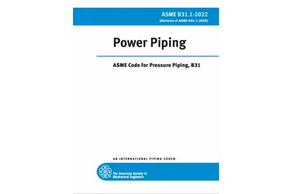 استاندارد سیستم لوله کشی نیروگاهی ویرایش 2022 ☄️ASME B31.1 2022♦️ ✅Power Piping - کتابخانه مجازی واتیکان