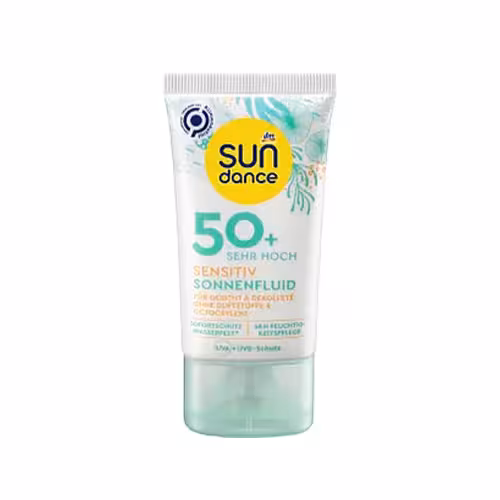 فلوئید ضد آفتاب پوست حساس سان دنس 50 میلی لیتر spf 50