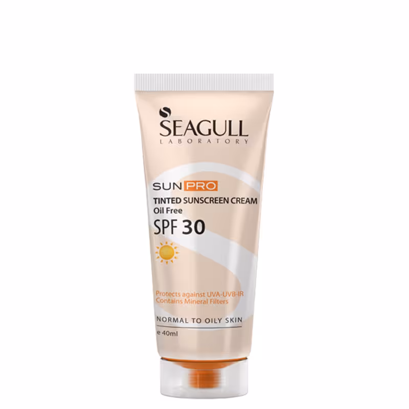 کرم ضد آفتاب رنگی سی گل با SPF 30 حجم 40 میل – بژ روشن