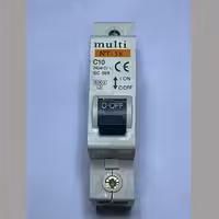 کلید مینیاتوری 10 آمپر تک فاز multi