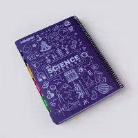 دفتر خط دار رحلی MY SCIENCE بنفش دات نوت (dotnote)