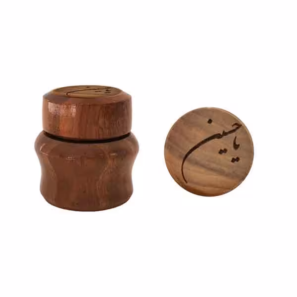 دوات چوب گردو طرح یا حسین
