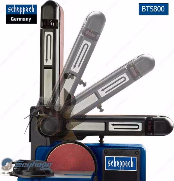 دستگاه سنباده رومیزی نواری و گرد 370 وات شپخ مدل 4903302901 - BTS800