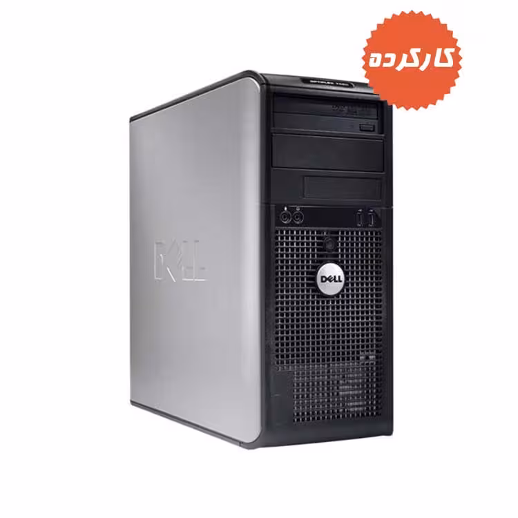 کیس استوک Dell Tower core 2 Due optiplex 745 intel core 2 due ram 4 hard 500