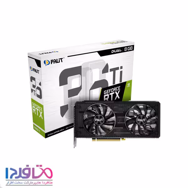 کارت گرافیک پلیت مدل GeForce RTX 3060Ti Dual Oc 8GB