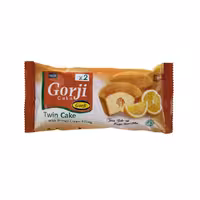 کیک دو قلوی مغزدار کرم پرتقالی گرجی 50 گرمی