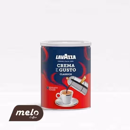 قهوه لاوازا کرم گوستو قوطی crema e gusto