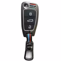 کاور ریموت و جاسوییچی خودرو چیکال مدل فلزی کد P-995 مناسب برای جک J4