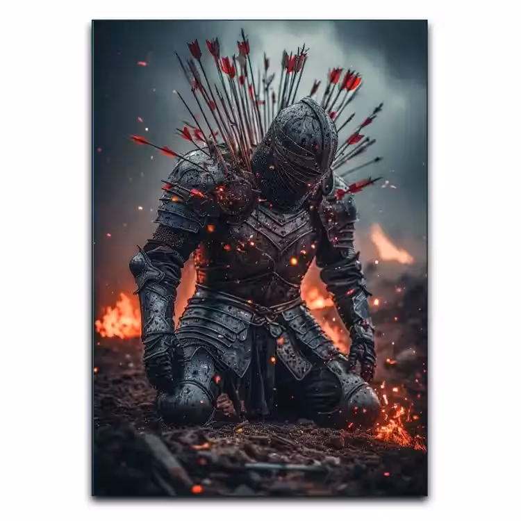 تابلو شجاعت و فداکاری