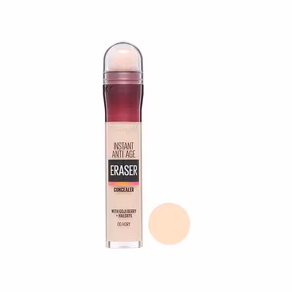 کانسیلر میبلین مدل Instant Anti-Age Eraser شماره 00 (ivory)