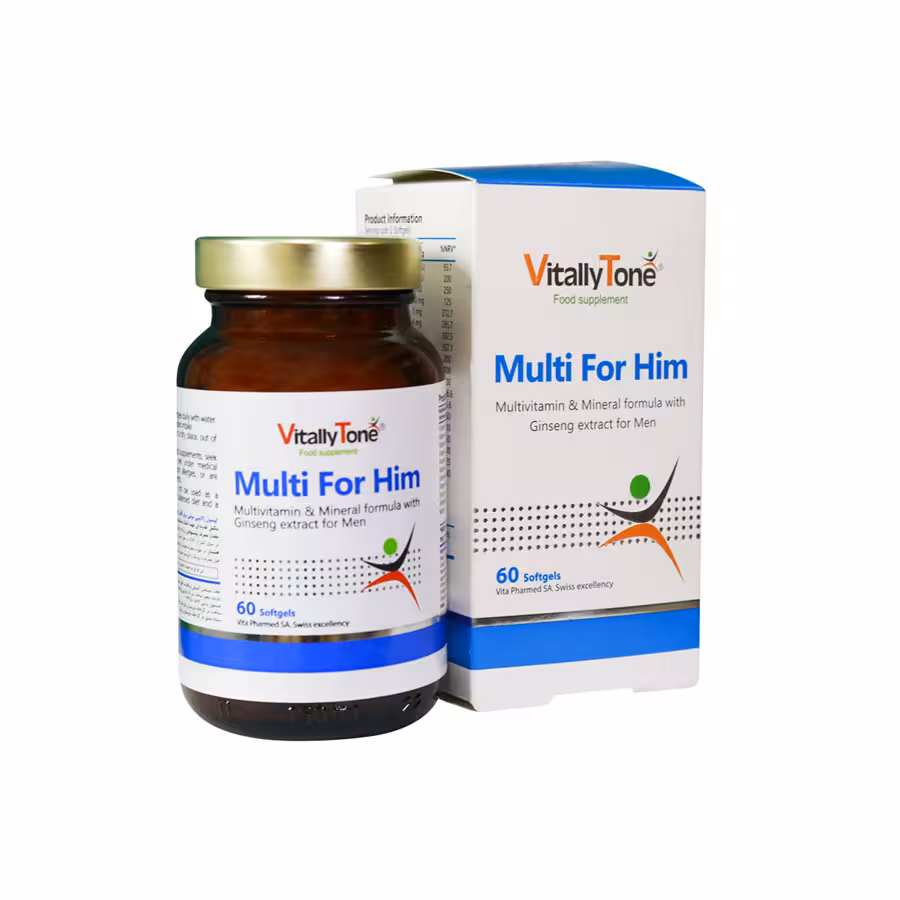 مولتی فور هیم مخصوص آقایان ویتالی تون 60 عدد