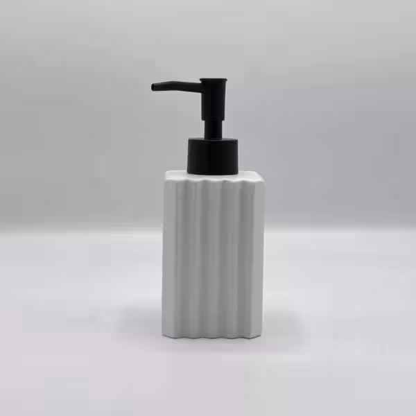 جا مایعی سرامیکی مربع سفید 333402