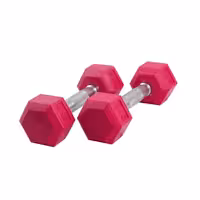 دمبل شش ضلعی رنگی 3 کیلویی dumbbell
