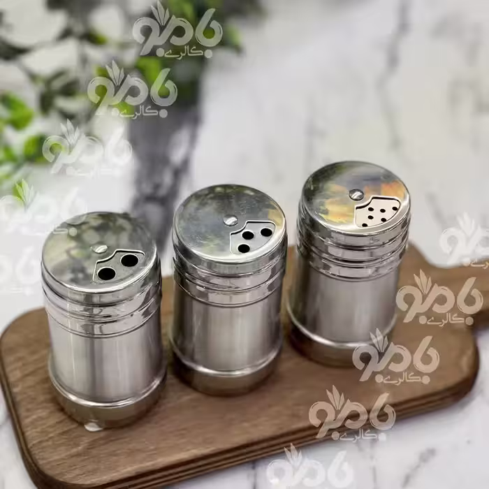 ادویه پاش تک کوچک استیل وارداتی