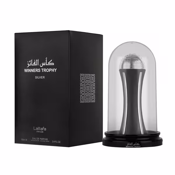 ادکلن لطافه پراید مدل کاس الفائز سیلور حجم 100 میلی لیتر