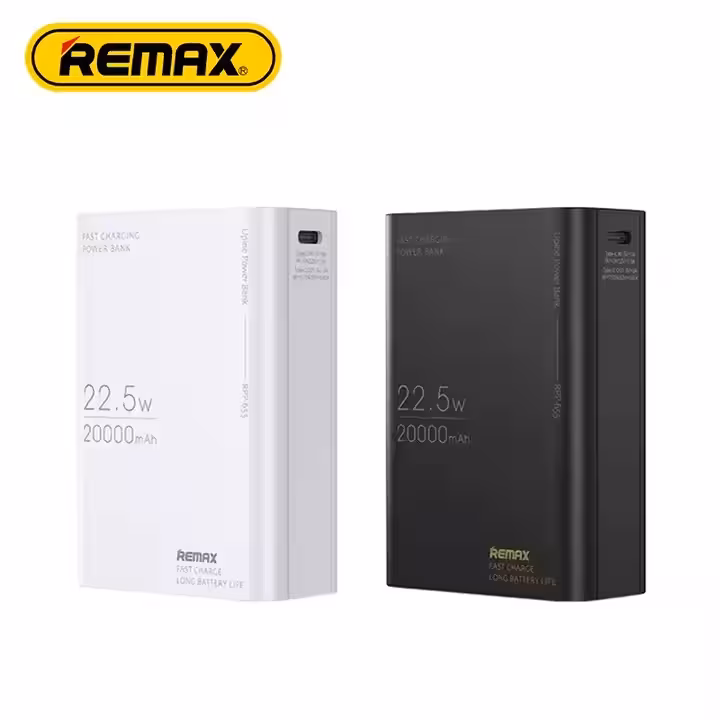 پاوربانک فست شارژ Remax RPP-655 20000Mah سفید