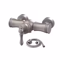 شیر سرویس بهداشتی کسری مدل ناپل به همراه شلنگ توالت