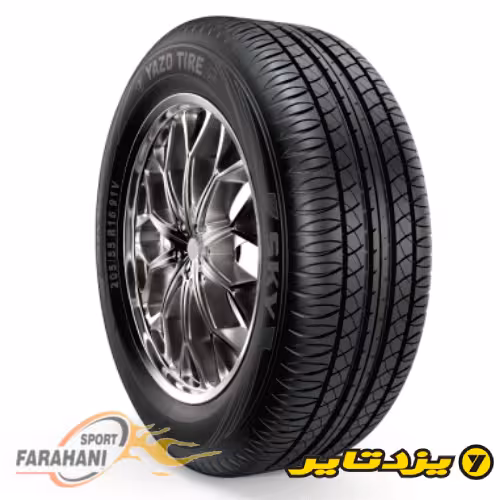 لاستیک یزد تایر سایز 205/55R16 مدل SKY