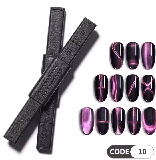 مگنت دو طرفه مشکی سه بعدی پنج بعدی