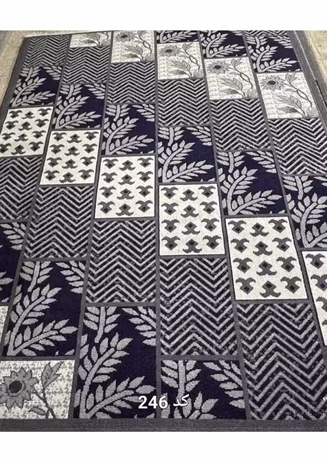 گلیم ماشینی 400 شانه آکرلیک کاشان(امکان پرداخت قسطی)-کد 246